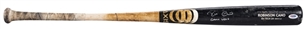 2011 Robinson Cano New York Yankees Game Used, Signed & Inscribed Axis Ek-Tech 24 Model Bat (PSA/DNA GU 9)